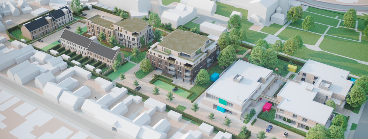 Project Theresiakwartier in Raamsdonksveer in 3D